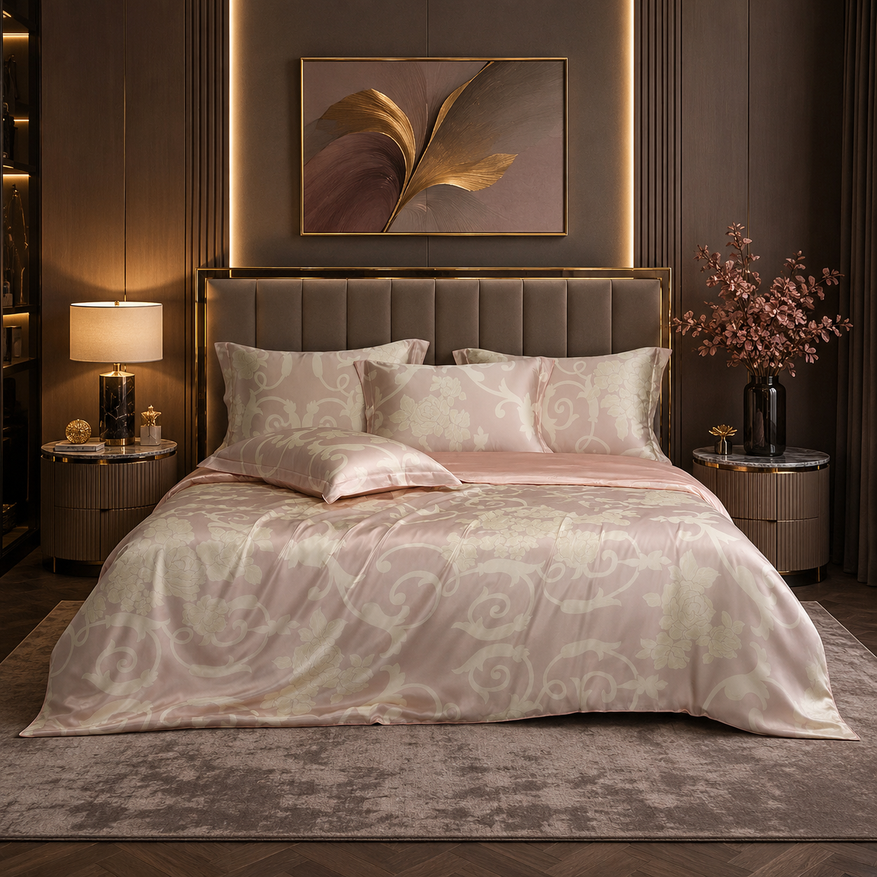 100% Mulberry Silk - Fleur de Soie Bedding Set