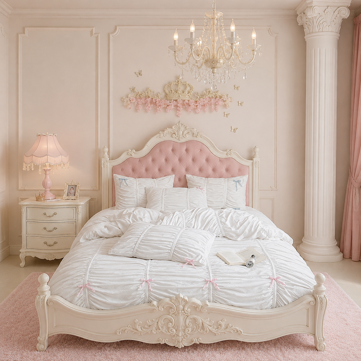 The Enchanted Princess Chamber - Blossom Bedding Set