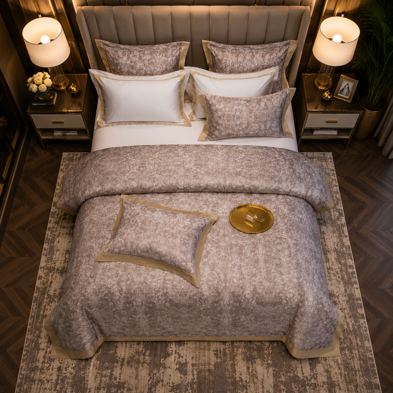 Oriental Vintage Exotic Bohemian - Signature Royale Bedding Set