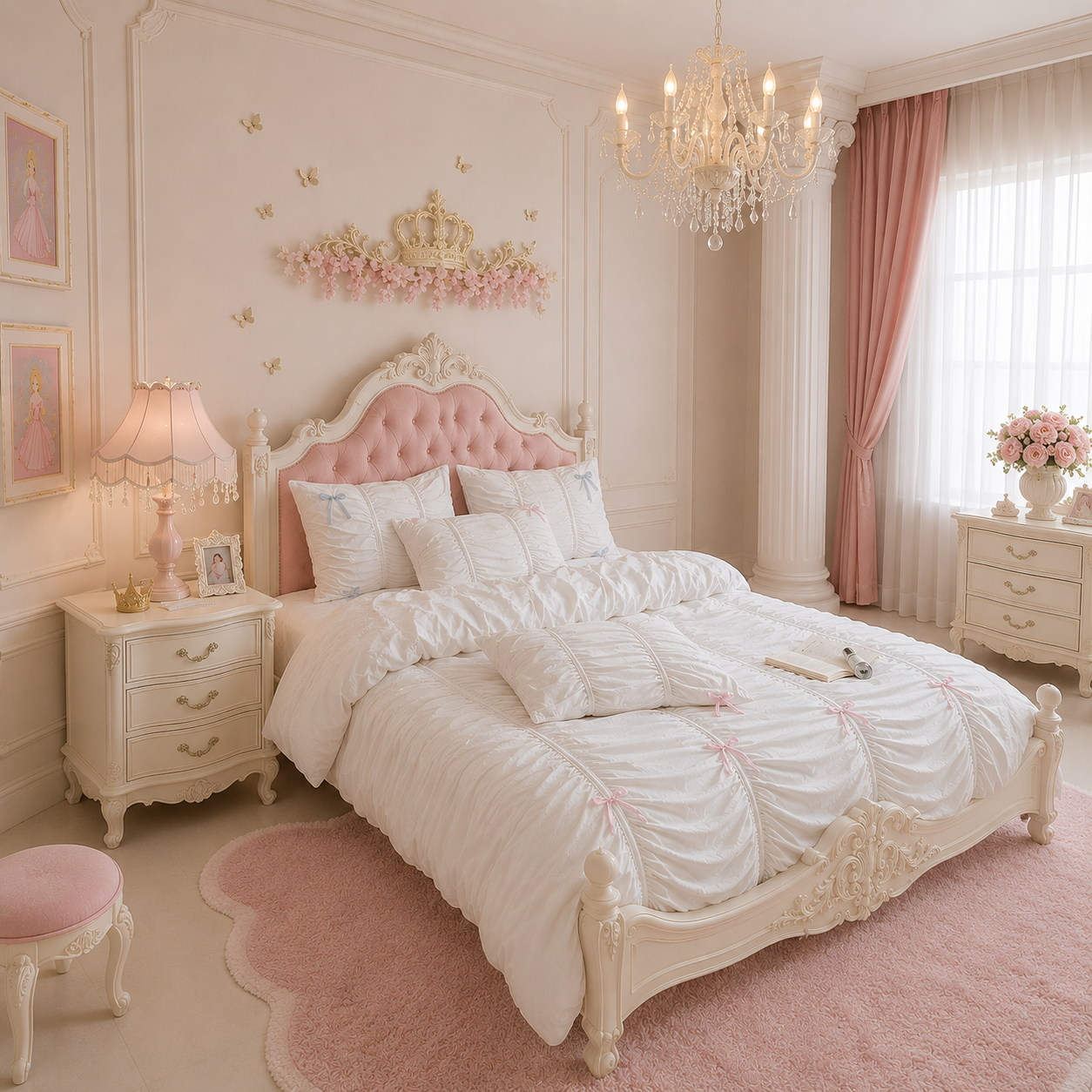 The Enchanted Princess Chamber - Blossom Bedding Set