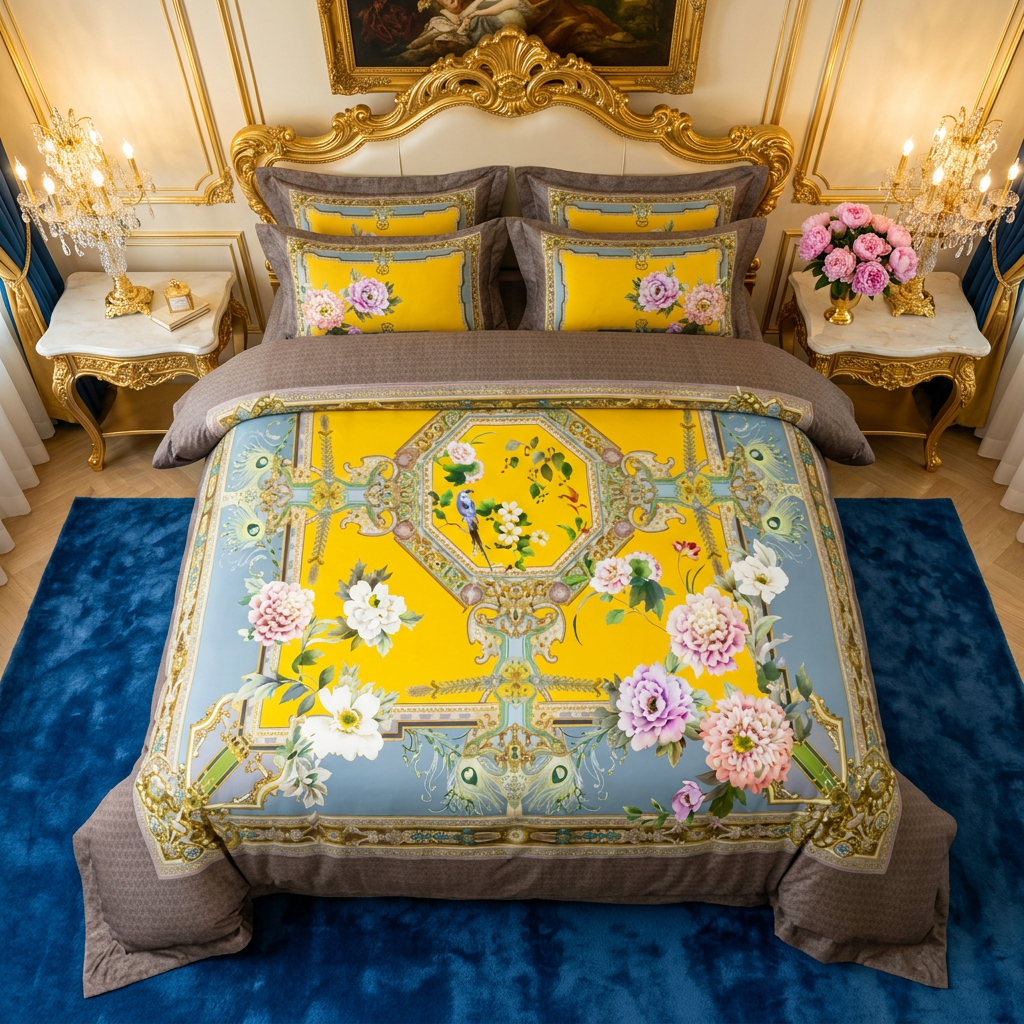 Artisan Design - Baroque Versailles Palace Royale Egyptian Cotton Bedding Set
