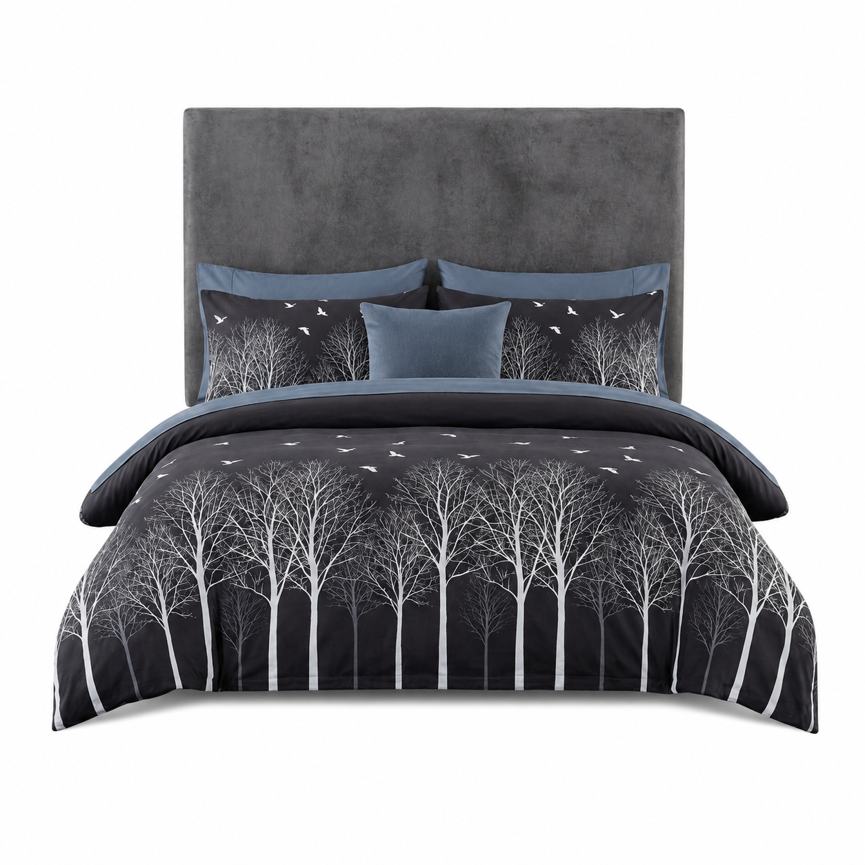 Artisan Design - Dark Forest Nordic Wilderness Egyptian Cotton Bedding Set