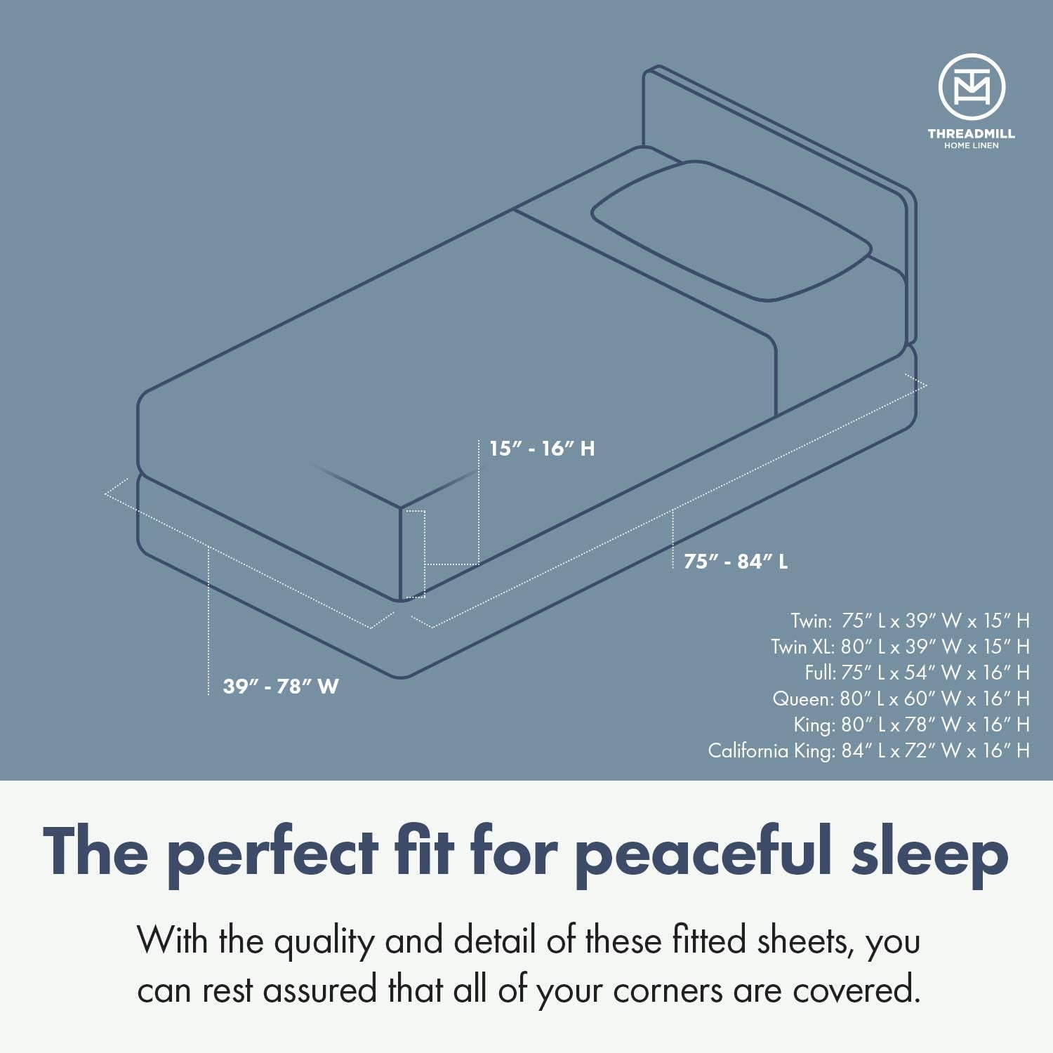 100% Cotton Sheets for Full Size Bed - 600 Thread Count Full Bed Sheets Set with 16” Deep Pocket - Damask Stripe Sateen Weave 4-Piece Bedding Set with Cooling Effect, Sage Green