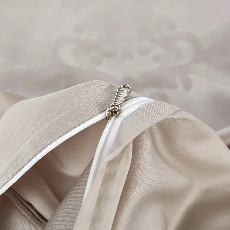 Vintage Jacquard Egyptian Cotton Bedding Set