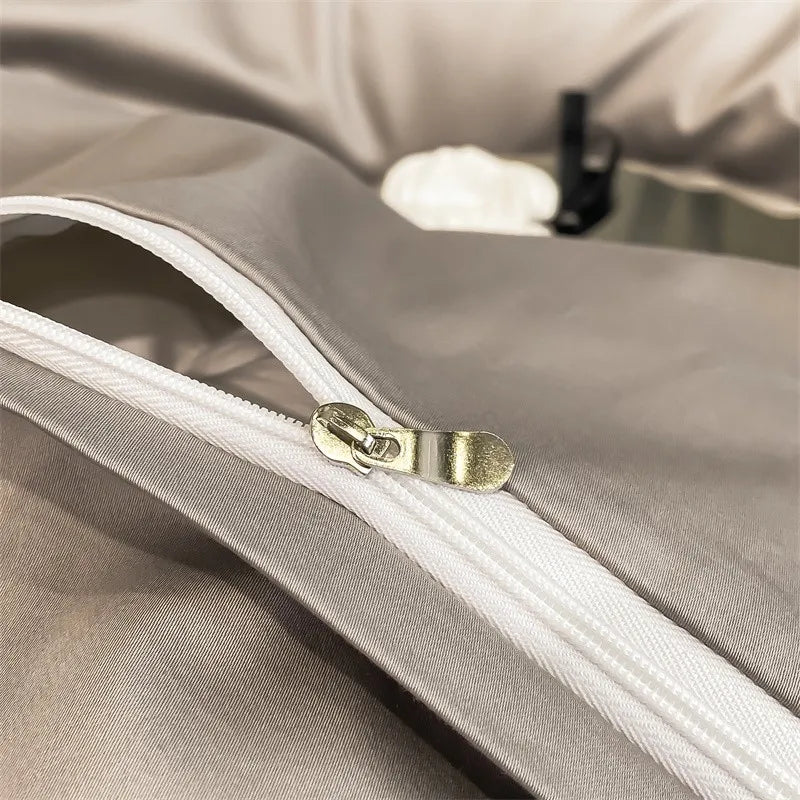 Premium Quality Egyptian Cotton - Solid Color Bedding Set