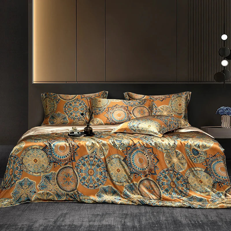 Luxury 100% Mulberry Silk Bedding Set
