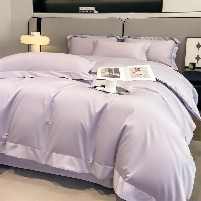 Premium Quality Egyptian Cotton - Solid Color Bedding Set