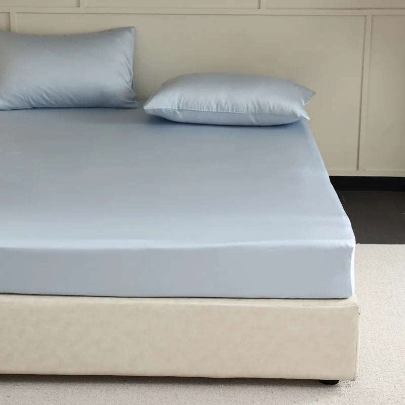 Luxury Mulberry Silk Fitted Sheet with Elastic Bands