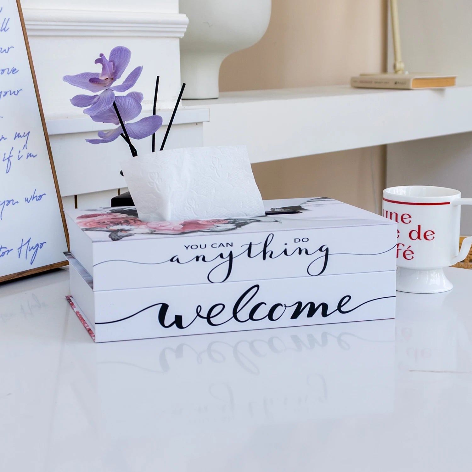 Luxury Book Style Tissue Box Napkin Holder Case Paper Box Container Fashion Hotel Storage Box Home Table Decoration Ornaments