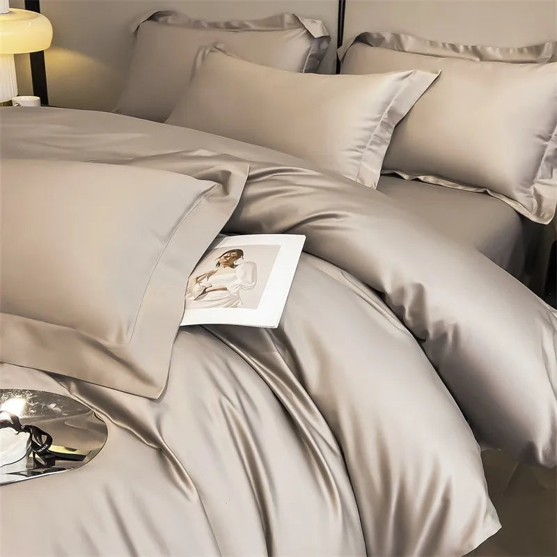 Premium Quality Egyptian Cotton - Solid Color Bedding Set