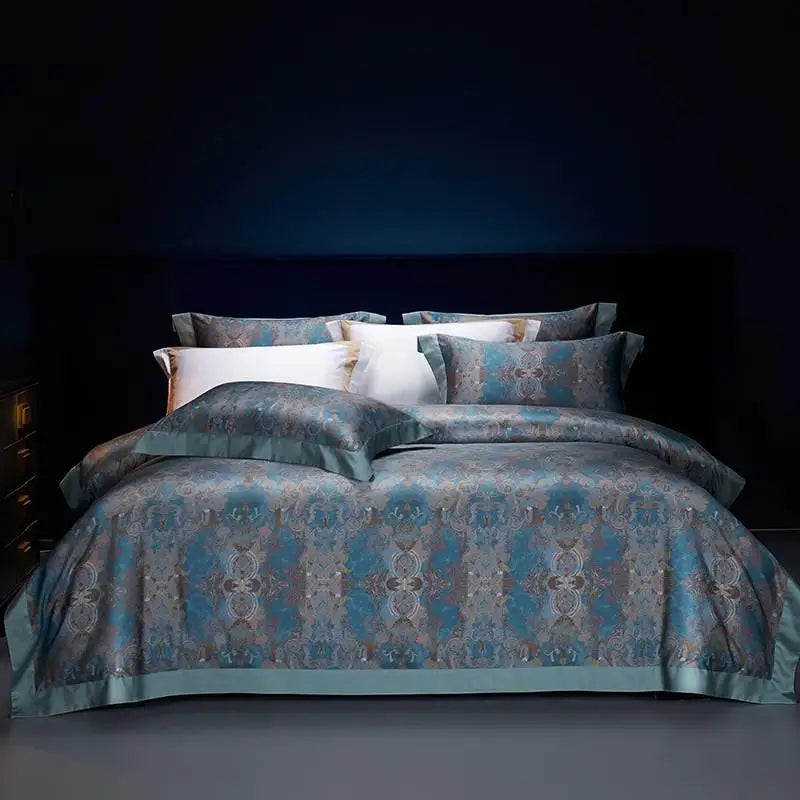 Oriental Vintage Exotic Bohemian Bedding Set - Soft 100% Egyptian Cotton