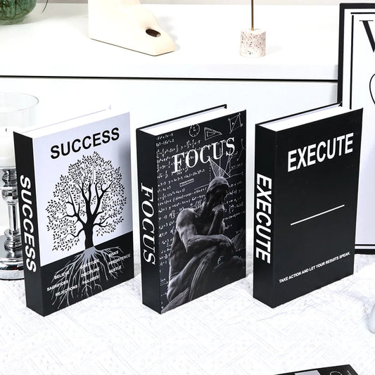 3Pcs/Set Fake Books Set for Decoration Coffee Table Ornaments Modern Home Decoration Luxury Faux Book Set London New York Paris