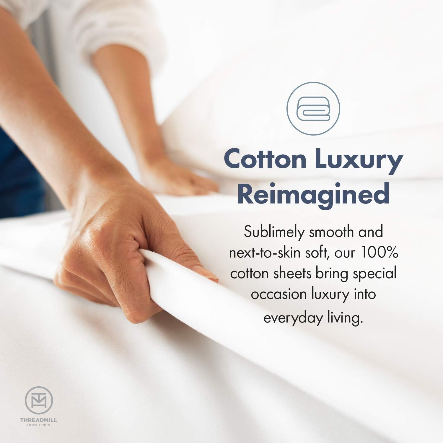 100% Cotton Sheets for Full Size Bed - 600 Thread Count Full Bed Sheets Set with 16” Deep Pocket - Damask Stripe Sateen Weave 4-Piece Bedding Set with Cooling Effect, Sage Green