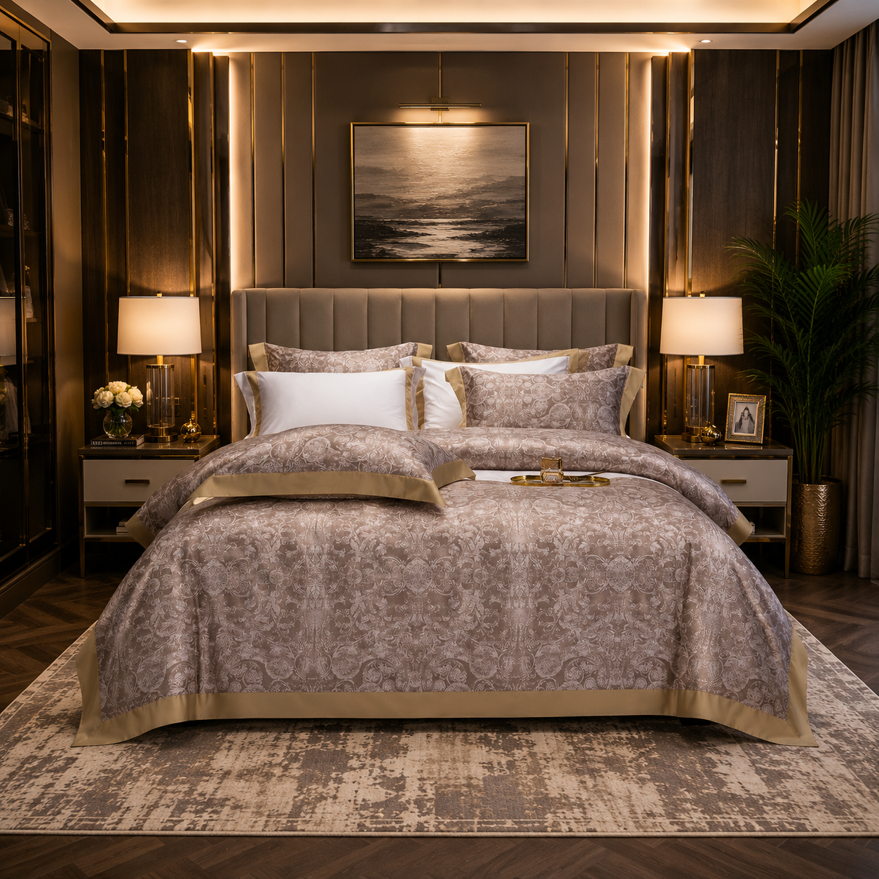 Oriental Vintage Exotic Bohemian - Signature Royale Bedding Set