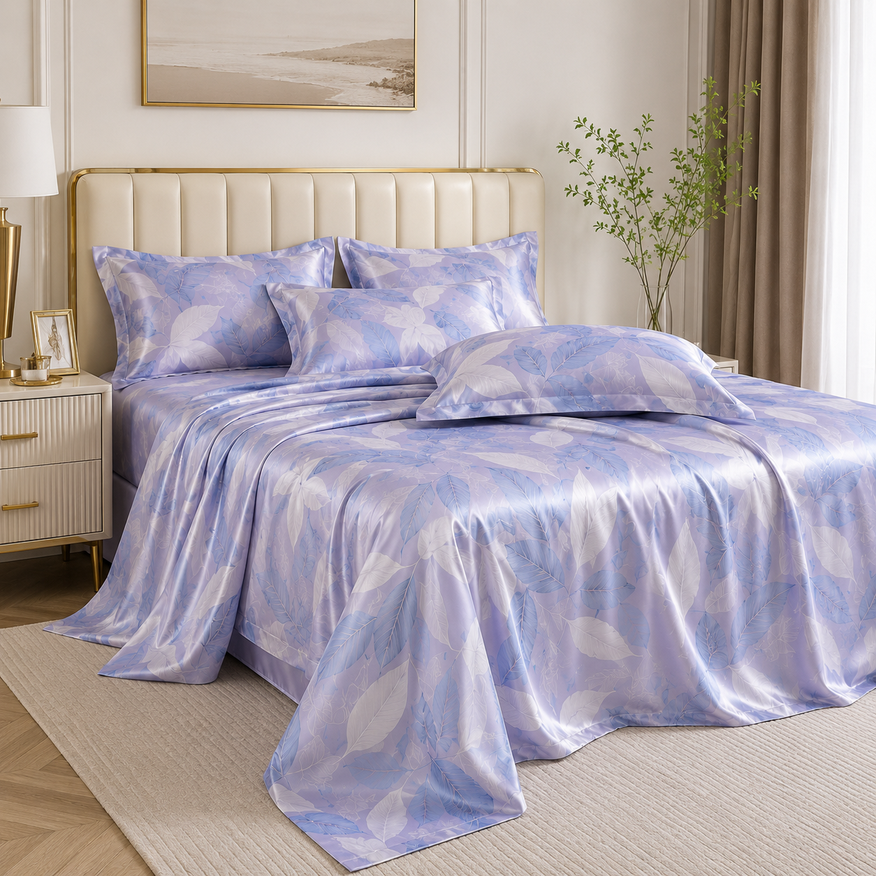 Luxury 100% Mulberry Silk Bedding Set