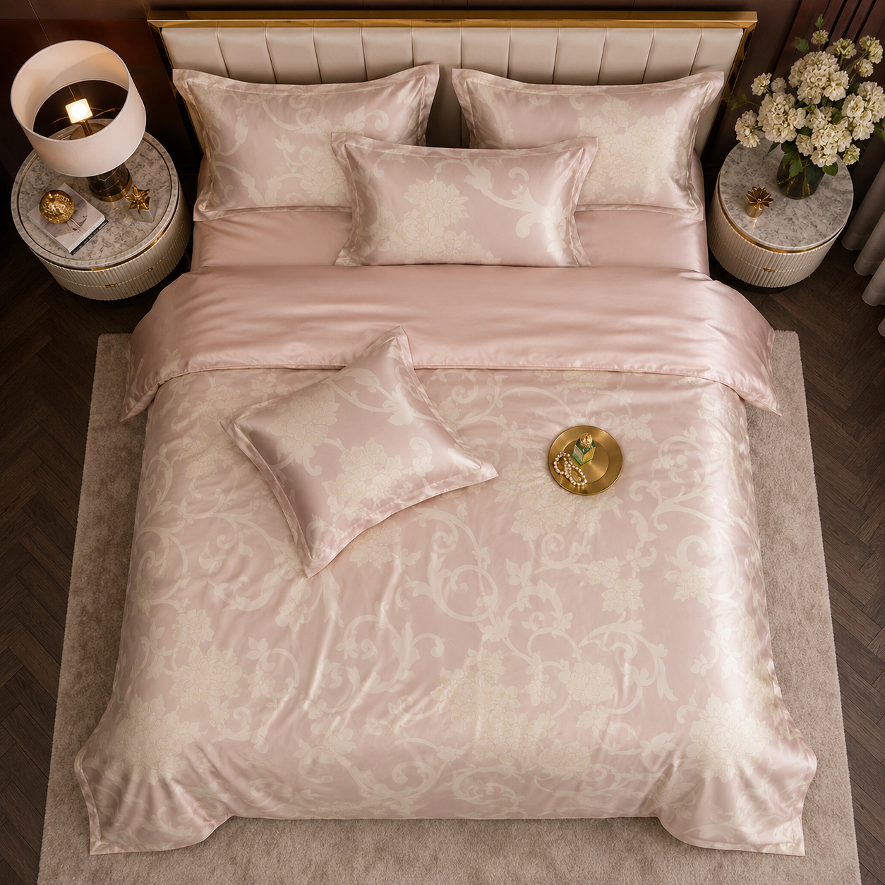 100% Mulberry Silk - Fleur de Soie Bedding Set