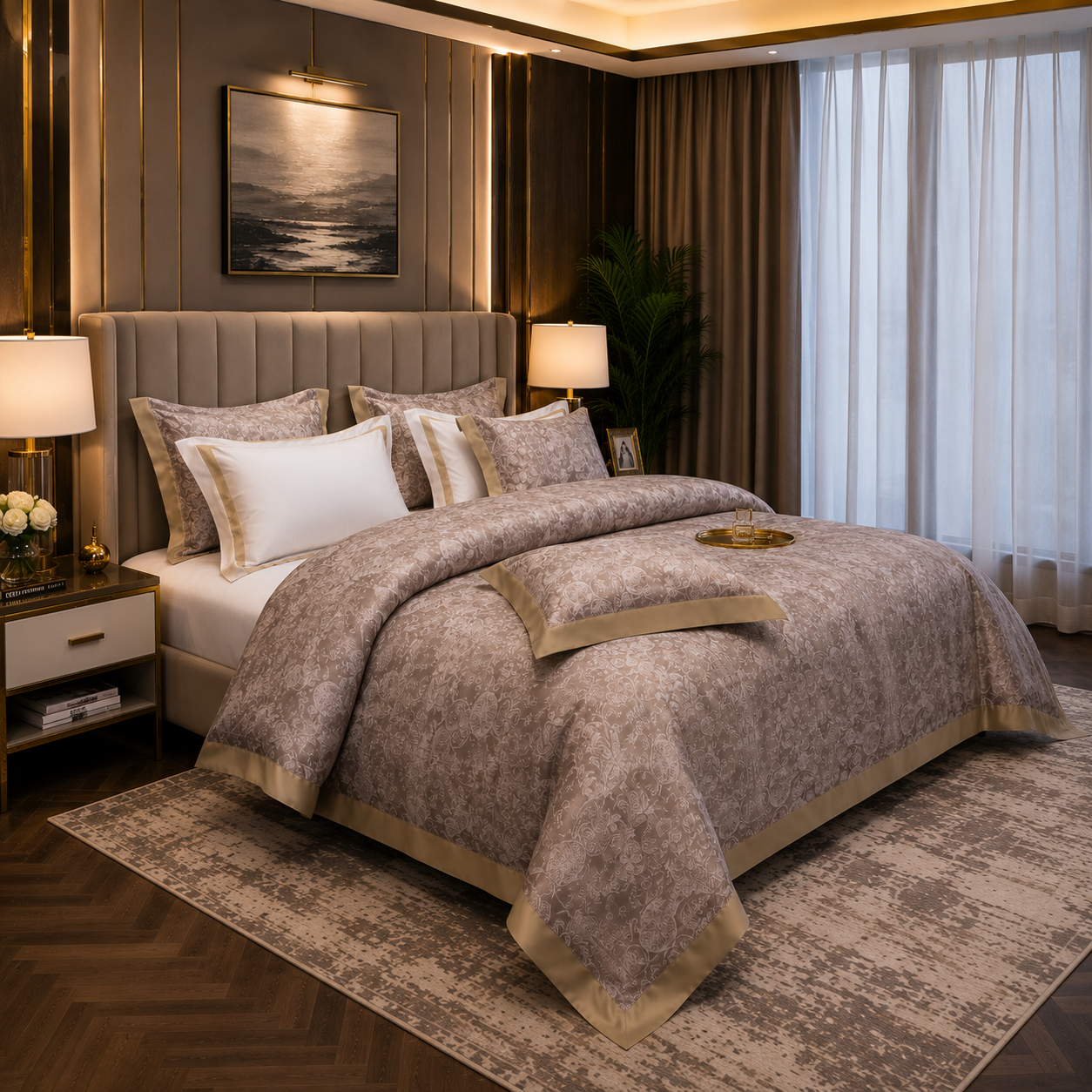 Oriental Vintage Exotic Bohemian - Signature Royale Bedding Set