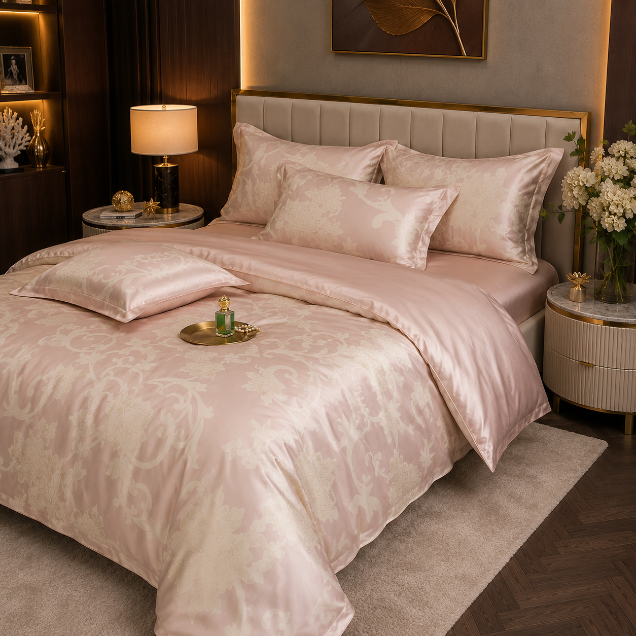 100% Mulberry Silk - Fleur de Soie Bedding Set
