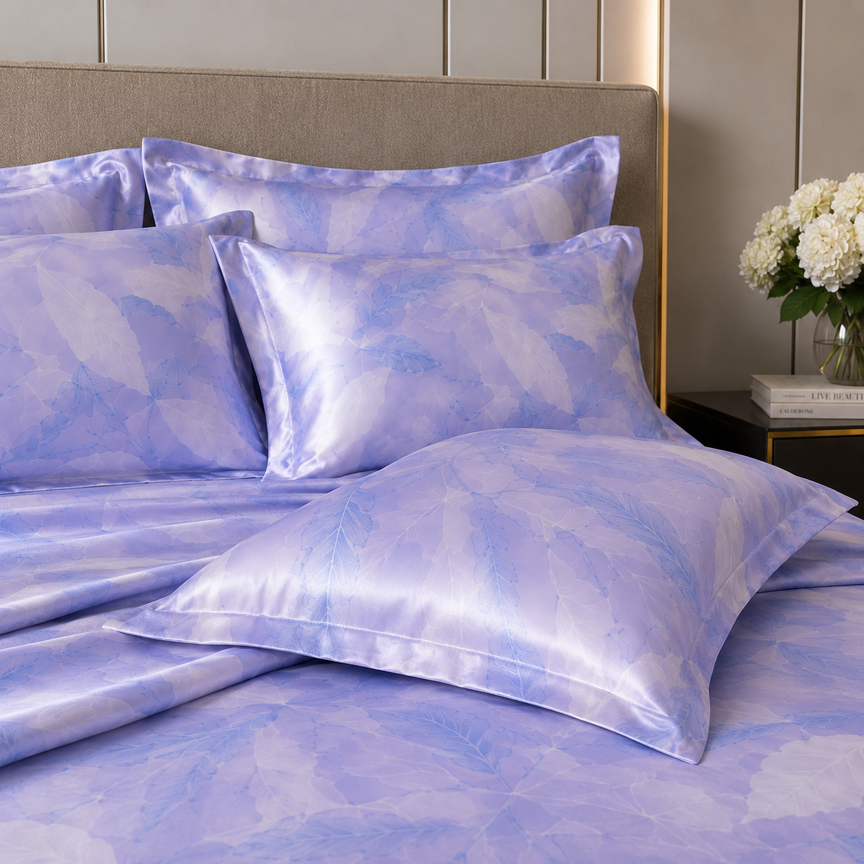 100% Mulberry Silk - Lavender Whisper Bedding Set