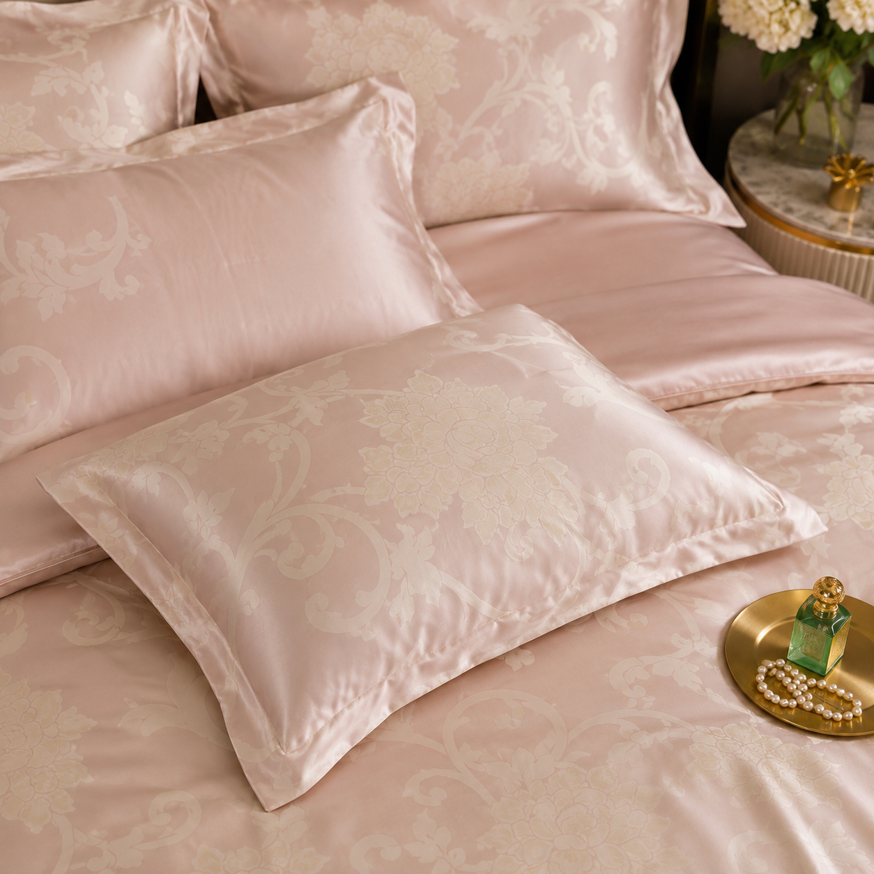 100% Mulberry Silk - Fleur de Soie Bedding Set