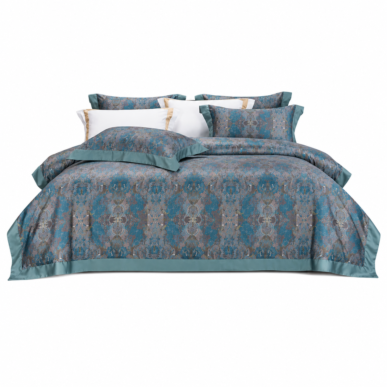Oriental Vintage Exotic Bohemian - Sapphire Palace Bedding Set