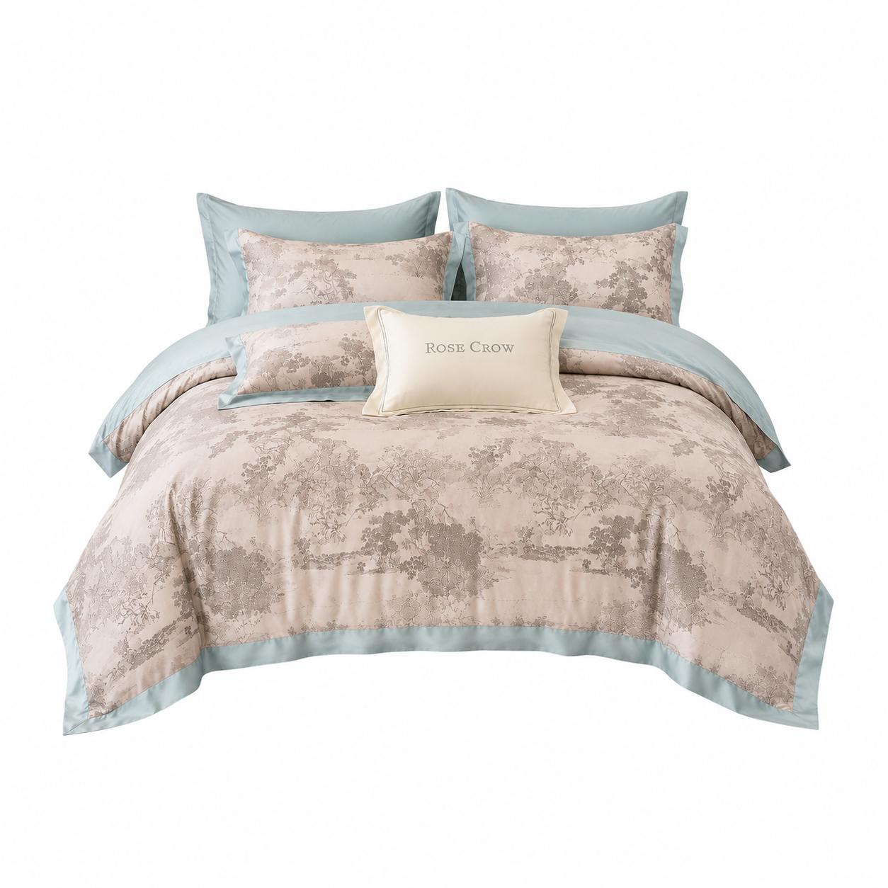 Luxury Floral - Rose Crown Bedding Set