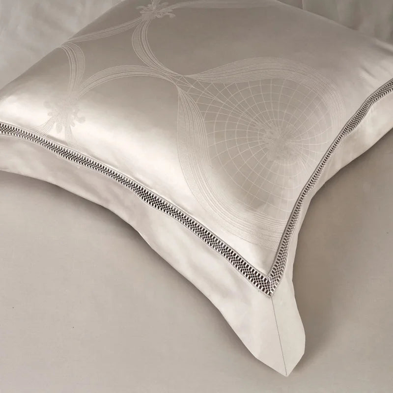 Vintage Jacquard Egyptian Cotton Bedding Set