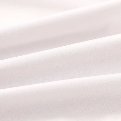 White 100% Waterproof Mattress Cover Smooth Polyester Mattress Cover Protector Antibacterial Bed Cover Bed Linen