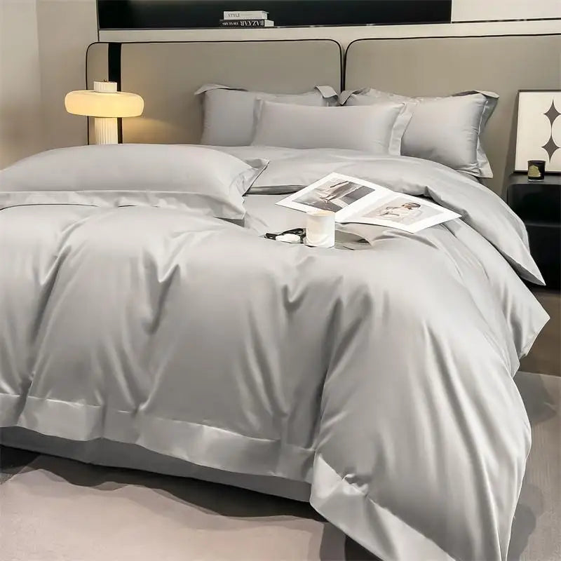 Premium Quality Egyptian Cotton - Solid Color Bedding Set