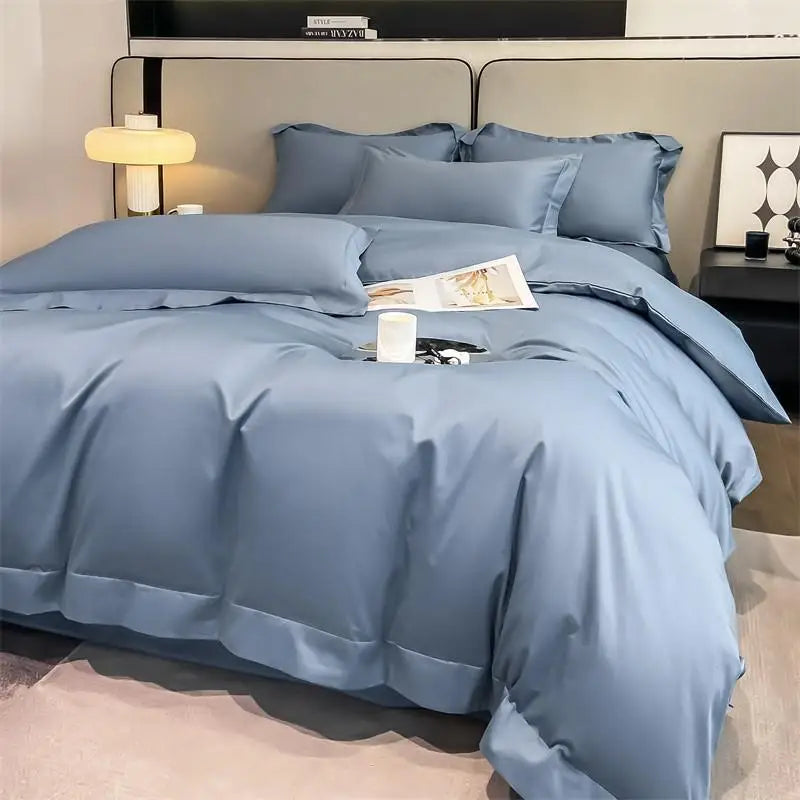 Premium Quality Egyptian Cotton - Solid Color Bedding Set