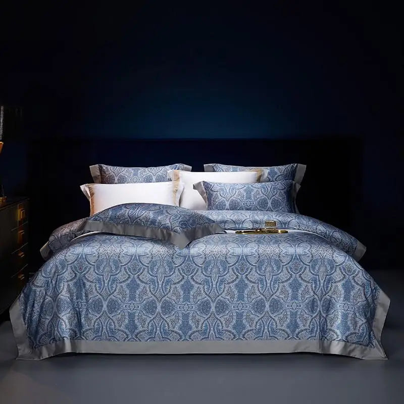 Oriental Vintage Exotic Bohemian Bedding Set - Soft 100% Egyptian Cotton