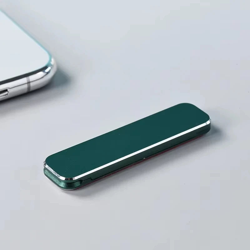 Folding Mini Metal Phone Holder Aluminum Alloy Foldable Desktop Stand 360 Rotating  Mobile Phone Desk Bracket