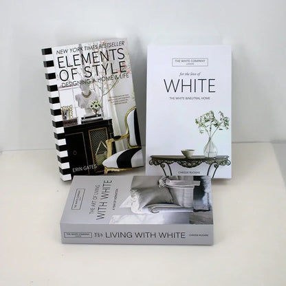 3Pcs/Set Fake Books Set for Decoration Coffee Table Ornaments Modern Home Decoration Luxury Faux Book Set London New York Paris