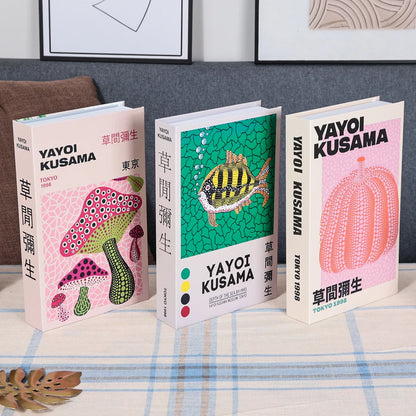 3Pcs/Set Fake Books Set for Decoration Coffee Table Ornaments Modern Home Decoration Luxury Faux Book Set London New York Paris