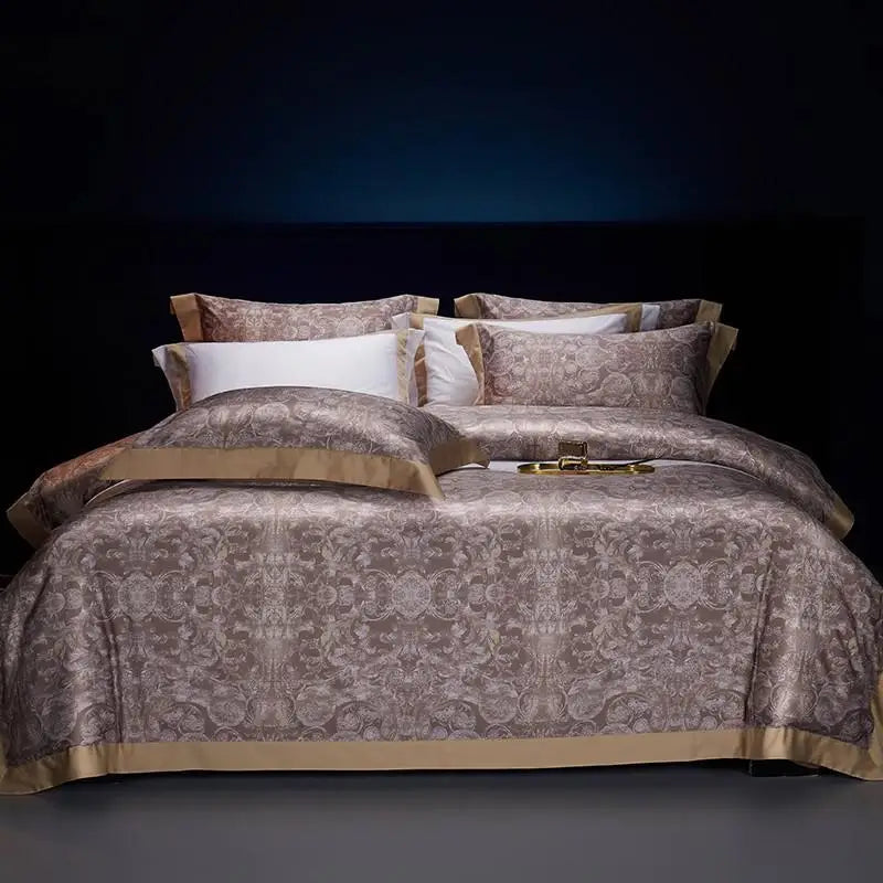 Oriental Vintage Exotic Bohemian Bedding Set - Soft 100% Egyptian Cotton