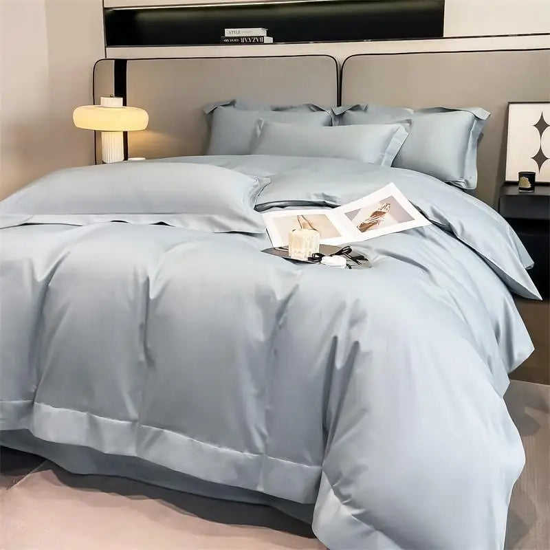 Premium Quality Egyptian Cotton - Solid Color Bedding Set