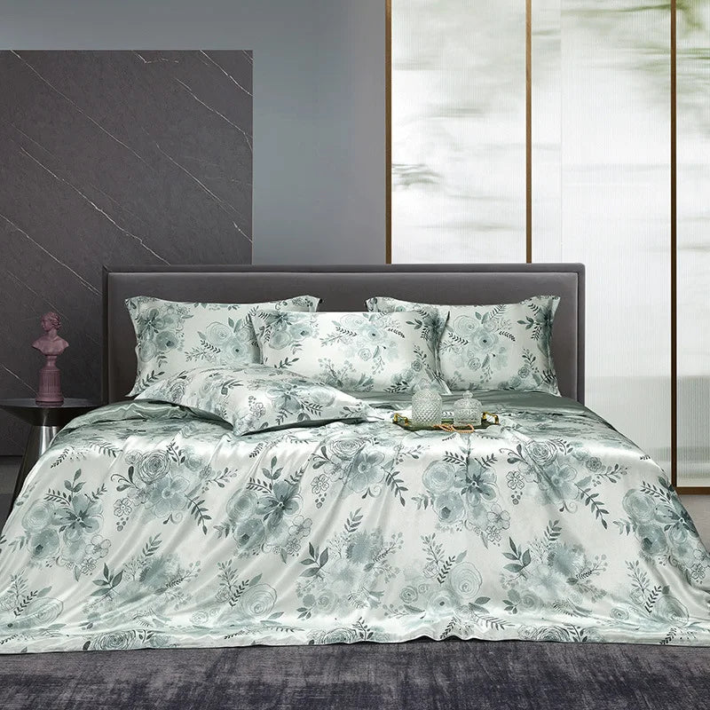 Luxury 100% Mulberry Silk Bedding Set