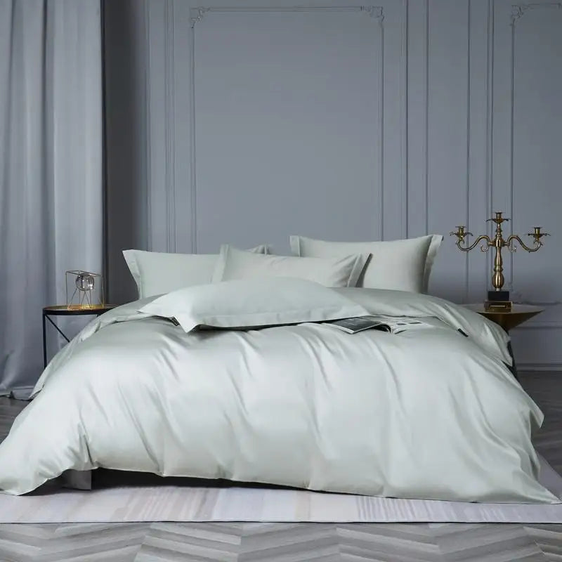 Premium Egyptian Cotton Soft & Silky Solid Color Bedding Set