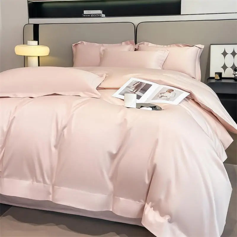 Premium Quality Egyptian Cotton - Solid Color Bedding Set